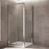 Mira LEAP Bifold Shower Door; 6MM Glass; 760mm Wide; Chrome