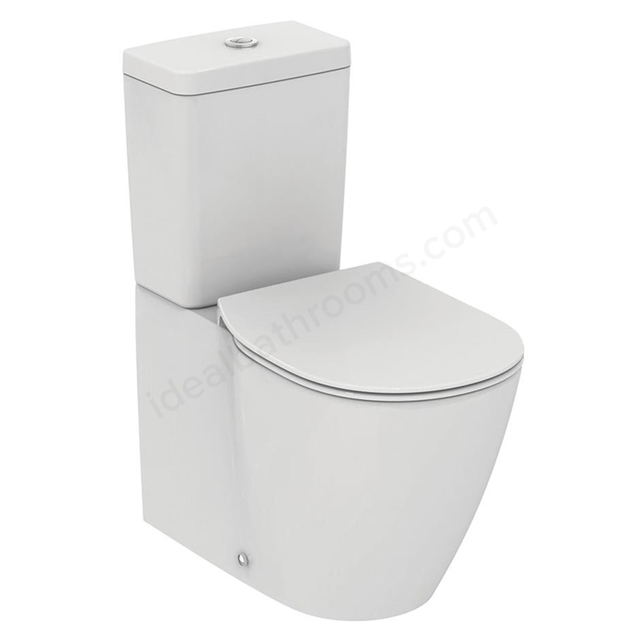 Ideal Standard Concept Close Coupled Back To Wall WC Pan w/ Aquablade 
Horizontal Outlet - White