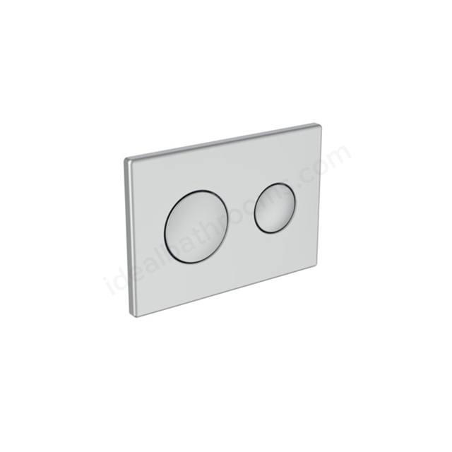 Armitage Shanks Conceala 3 Contemporary Dual Flush Flush Plate - Stainless Steel