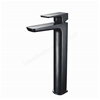 Swan Hazeley Electroplated Tall Mono Basin Mixer w/ Pop Up Waste - Black