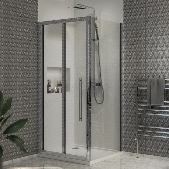 Swan Walton 6mm x 900mm Pivot Shower Door