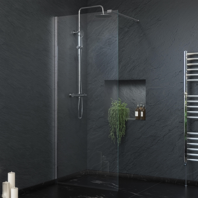 Swan Walton 8mm x 800mm Wetroom Panel