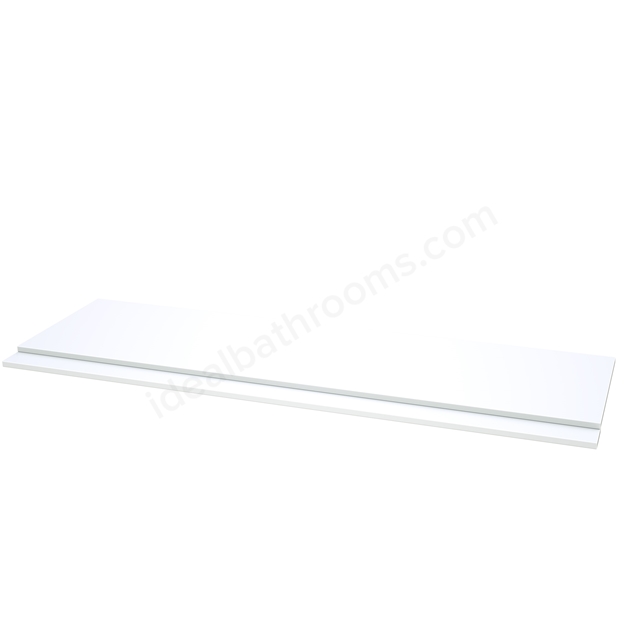 Swan Glebe 1700mm 2 Piece Bath Panel - Matt White