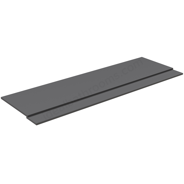 Swan Glebe 1700mm 2 Piece Bath Panel - Matt Grey