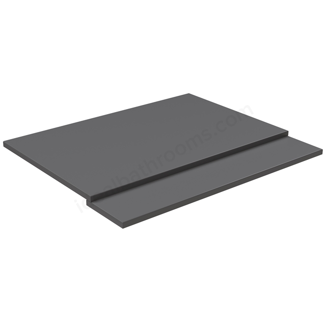 Swan Glebe 750mm 2 Piece Bath Panel - Matt Grey