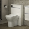 Swan Glebe 500mm x 810mm x 195mm WC Unit Only - Matt White