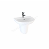 Swan Willen 450mm 1 Tap Hole Basin - White