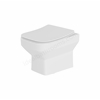 Swan Lodge 360mm x 500mm x 350mm Wall Hung Rimless WC Pan - White