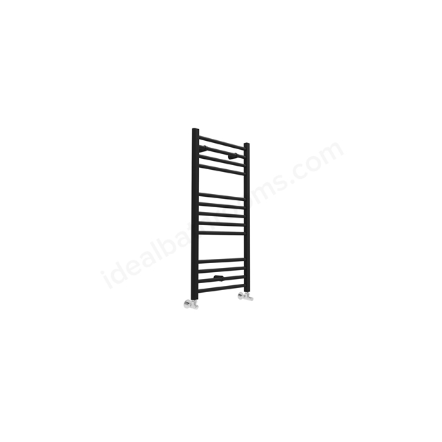 Swan Campbell Straight 1000 x 400mm Towel Warmer - Matt Black