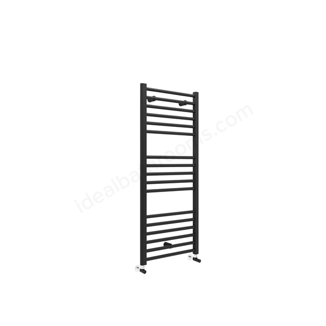 Swan Campbell Straight 1200 x 400mm Towel Warmer - Matt Black