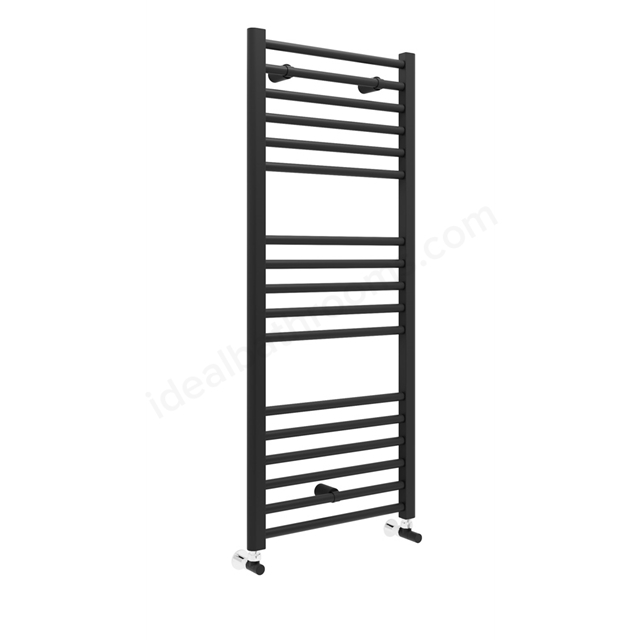 Swan Campbell Straight 1600 x 400mm Towel Warmer - Matt Black