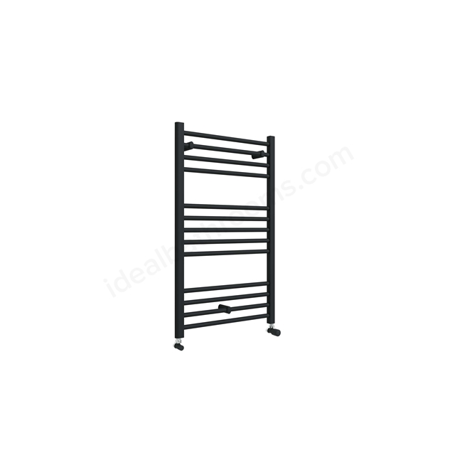 Swan Campbell Straight 1000 x 600mm Towel Warmer - Matt Black