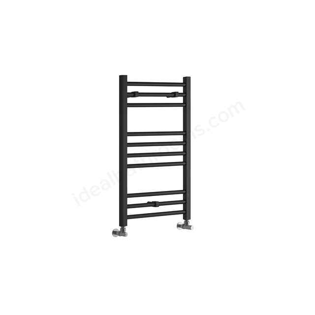 Swan Campbell Straight 800 x 400mm Towel Warmer - Anthracite