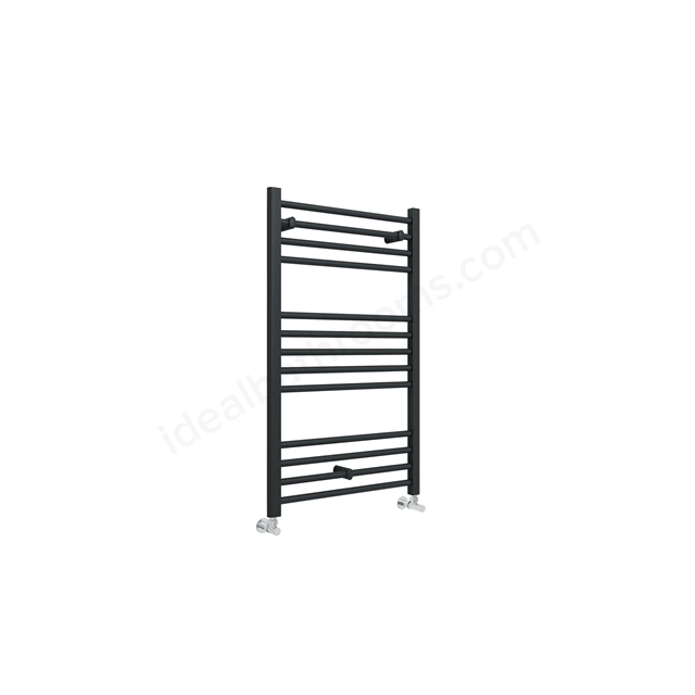 Swan Campbell Straight 1000 x 600mm Towel Warmer - Anthracite