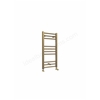 Swan Campbell Straight 800 x 400mm Towel Warmer - Brass