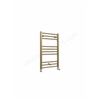 Swan Campbell Straight 800 x 500mm Towel Warmer - Brass