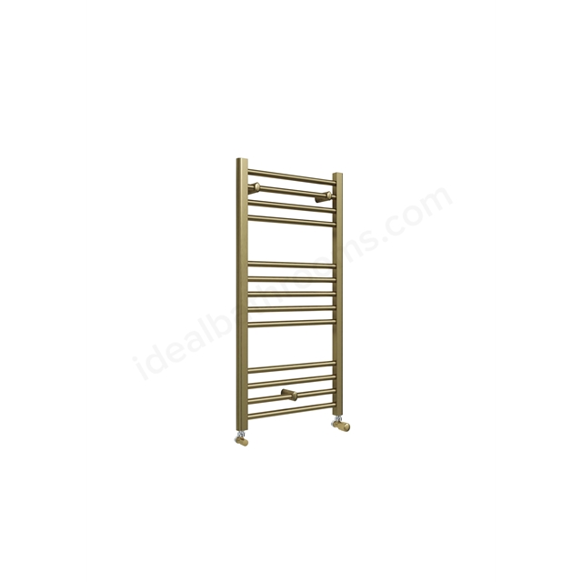 Swan Campbell Straight 1000 x 500mm Towel Warmer - Brass