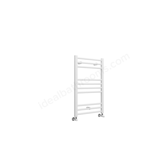 Swan Campbell Straight 800 x 400mm Towel Warmer - White