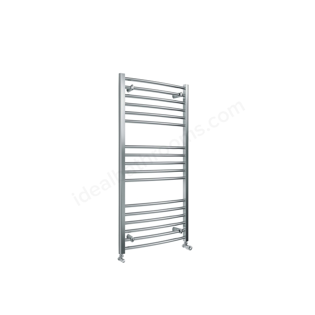 Swan Campbell Curved 1200 x 600mm Towel Warmer - Chrome