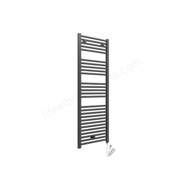 Swan Campbell Electric 1375 x 480mm Towel Warmer - Anthracite