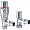 Swan Ouse Thermostatic Angled Valve  - Chrome