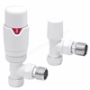 Swan Ouse Thermostatic Angled Valve - White