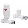 Swan Ouse Thermostatic Straight Valve - White