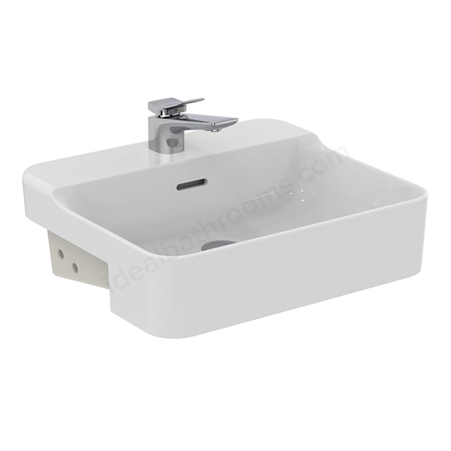 Atelier Conca 500m x 425mm 1 Tap Hole Semi-Countertop Basin w/ Overflow