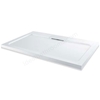 MX Trays Expressions 1000mm x 800mm Rectangular Flat Top Stone Resin Shower Tray