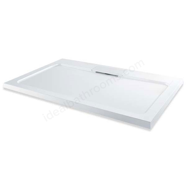 MX Trays Expressions 1200mm x 800mm Rectangular Flat Top Stone Resin Shower Tray