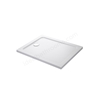 Mira FLIGHT LOW Rectangular Shower Tray; Flat Top; 1000x800mm; White