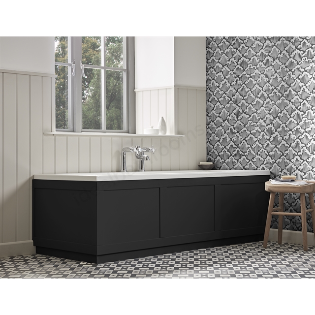 Tavistock Lansdown 700 Bath Panel - Matt Black