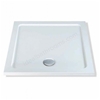 Twyford Shower Tray; Flat Top; Stone Resin; Square; 800x800mm