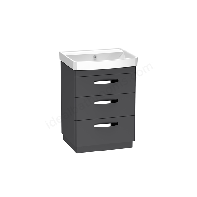 Tavistock Compass 600 3 Drawer FM Storm Grey