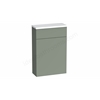 Tavistock Flat Back To Wall WC Unit - Laurel Green