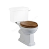 Tavistock Vitoria 373mm Close Coupled Toilet Pan - White