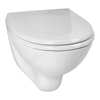 Vitra ARKITEKT Wall Hung Toilet Pan; Short Projection; White