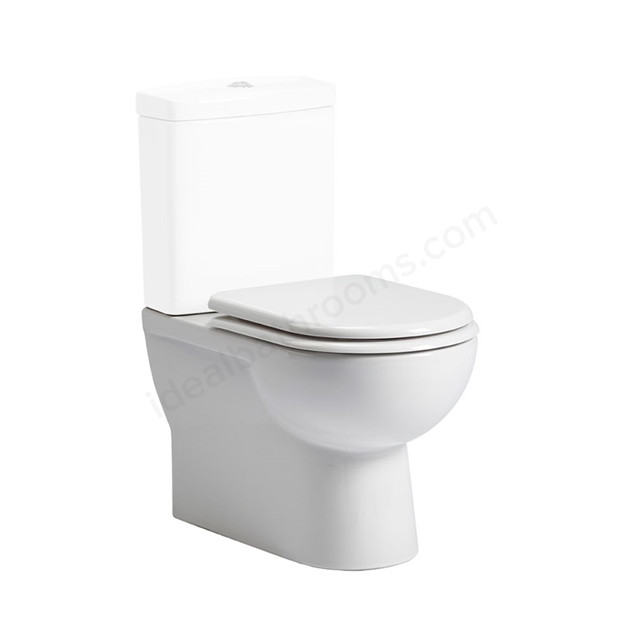 Tavistock Micra 345mm Close Coupled Toilet Pan - White