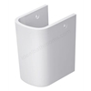 Duravit DuraStyle 270mm x 280mm x 175mm Half Pedestal - White