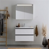 Duravit DuraPoint 850mm x 630mm Wall-Mounted Console Vanity Unit - White Matt