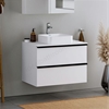 Duravit DuraPoint 1000mm x 570mm Wall-Mounted Console Vanity Unit - White Matt