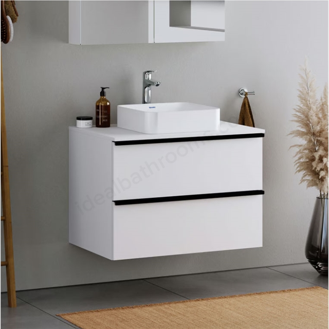 Duravit DuraPoint 1000mm x 570mm Wall-Mounted Console Vanity Unit - White Matt