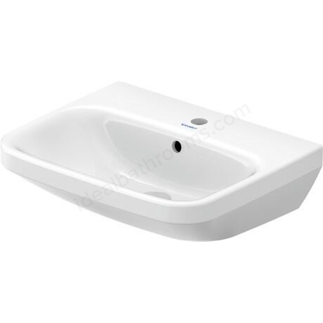 Duravit DuraStyle 550mm x 440mm Washbasin w/ Overflow & 1 Tap Hole - White