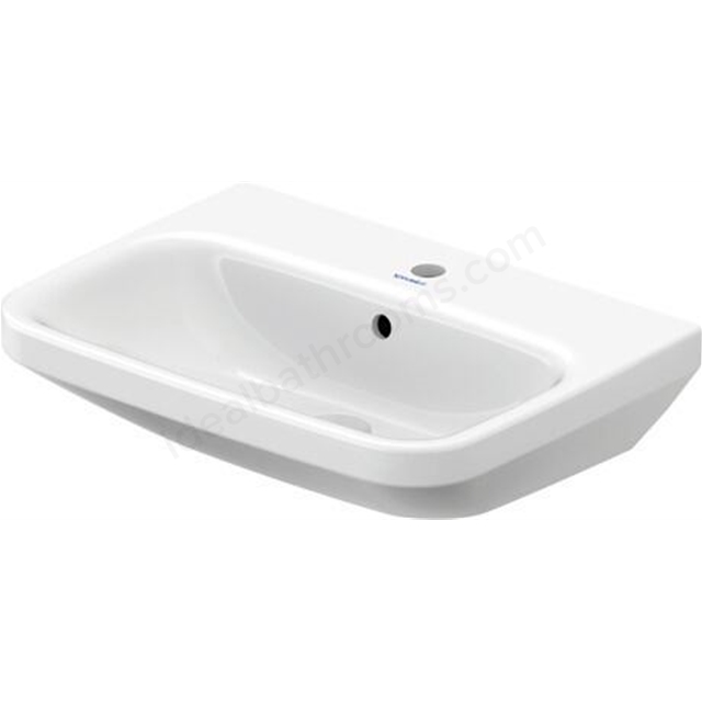 Duravit DuraStyle 600mm x 440mm Washbasin w/ Overflow & 1 Tap Hole - White