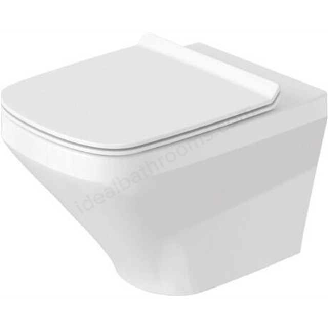 Duravit DuraStyle 540mm x 370mm Wall Mounted Rimless Toilet - White