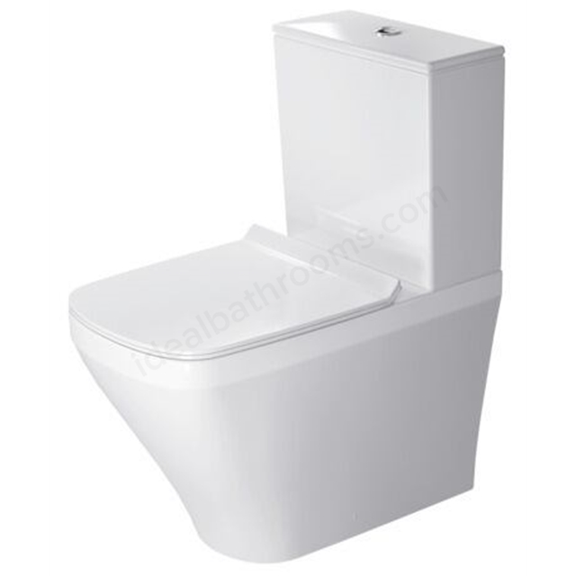 Duravit DuraStyle 630mm x 370mm Close Coupled Floorstanding Toilet - White