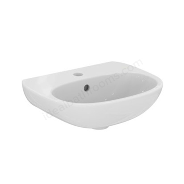 Ideal Standard Tesi 450mm Handrinse Basin w/ 1 Tap Hole - White