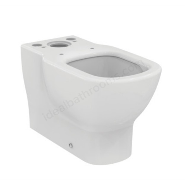 Ideal Standard Tesi Close Coupled Floor Standing WC Pan - White