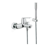 Grohe Eurosmart Cosmopolitan Single Lever Bath Shower Mixer Tap - Chrome