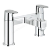 Grohe Eurosmart Cosmopolitan Two Handled Bath Filler Tap - Chrome